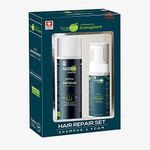 HairMD Transplant Hair Regrowth Set - 250ml Regenerating Shampoo, 150ml Repair Foam with Biotin, Keratin, Saw Palmetto for All Hair Types