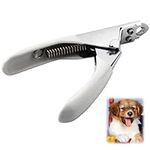 Accessotech Grey Pet Nail Clippers Cutter for Dogs Cats Birds Guinea Pig Animal Claws Scissor Cut