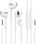 2 Pack Wired iPhone Earbuds/iPhone 