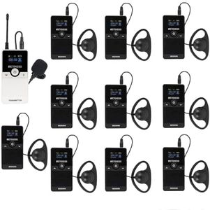 Retekess TT116 Tour Guide System, Reiseleitersystem, 200m Audio Whisper Sound Guide System, Tour Guide Microphone für Kirchen, Vollständige Geräuschreduzierung, für Tourismus, Werksbesichtigungen