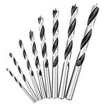 NORTOOLS Brad Point Wood Drill Bit Set 8 PCS HCS Wooden Drills for Woodworking DIY Lover Carpenter 3-10mm