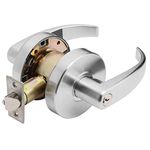 Dynasty Hardware Spartan Design Grade 2 Commercial Duty Door Lever ADA, Satin Chrome Finish (Classroom)