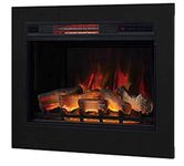 ClassicFlame 28-in 3D SpectraFire Plus Infrared Electric Insert & Trim Kit - 28II042FGL & BBKIT-28