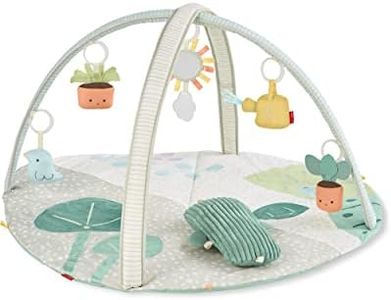 Skip Hop Tummy Time Mat, 3-in-1 Activity Baby Play Gym, Age 0+, Garden Oasis, Green Multi