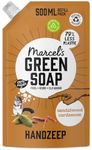 Marcel's Green Soap - Hand Soap Refill Sandalwood & Cardamom - Handwash Dispenser Refill - 100% Eco friendly - 100% Vegan - 97% Biodegradable - 500 ML