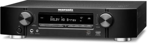 Marantz NR1510 5.2 Channel AV Receiver, HiFi Amplifier, HEOS Multiroom, Music Streaming, AirPlay 2, Bluetooth, Wi-Fi, Wi-Fi, 6 HDMI Inputs, Alexa Compatible