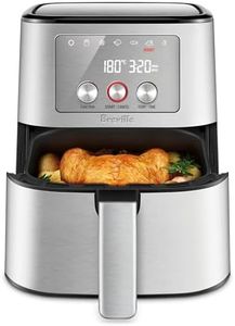 Breville, the Air Fryer Chef Compact, Brushed Stainless Steel, LAF535BSS2IAN1