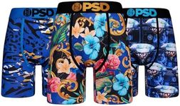 PSD Men's Luxury Print Boxer Briefs