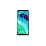 Motorola Moto G8 (6,4" HD+ zero-notch display, Qualcomm Snapdragon SD665, 16MP main camera, 2MP macro camera, 4000 mAH battery, Dual SIM, 4/64GB, Android 10, Neon Blue, Neue Blue, a_NA