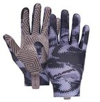 Seibertron S.P.S.G-1 UPF100+ Sun/UV Protection Touchscreen Glove fit for Driving Cycling Kayaking Paddling Boating Sailing Golf Equestrian Horse Riding Breathable Gloves Adult Black XS