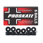 Proskate 6 Ball Black Bearing for Quad Skate QSB 306