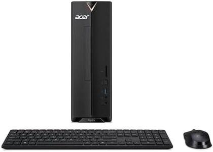 Acer Aspire XC-840 Desktop PC (Intel Celeron N4505 | 8GB DDR4 RAM | 256GB SSD | Windows 11 Home) - Black