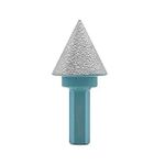 JeeynoTols Diamond Beveling Chamfer Bit - 1" (25mm) Diamond Countersink Drill Bits with Hex Shank for Existing Holes Enlarging Shaping Trimming in Tile Porcelain Ceramic Granite Marble