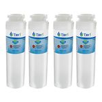 Tier1 Replacement for GE MSWF SmartWater, 101820A Refrigerator Water Filter 4 Pack