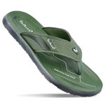 WALKAROO WG5002 Mens dailywear and regular use sandals for Indoor & Outdoor -Green