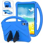 YRH for Lenovo M10 Plus 3rd Gen 10.6 inch Case, Kids EVA Cartoon Shockproof Cover for Lenovo Tab M10 Plus Case TB125FU|TB125XU|TB128FU, with Stand Handle, Blue