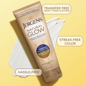 Jergens Natural Glow Firming Body Moisturizer, Medium to Tan, 7.5oz