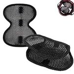 YehVeh 2 Pack Motorcycle Helmet Liner Padding Summer Mesh Cooling Skull Inner Pad 3D Reusable Washable Breathable Lining Pads for Electric Bicycle Street Bike Helmets