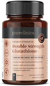 Glutationa 1000mg x 60 Comprimidos. Con 500mg de Glutationa, 300mg de ALA, y 200mg de Vitamina C por comprimido.