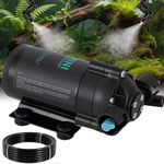 BAOSHISHAN Reptile Mister Misting System,Reptile Fogger Humidifier,Misting System for Terrarium with 2 Nozzles 360° Adjustable Spray,Reptile Mister Pump for Terrariums