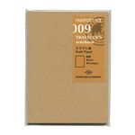 Midori Traveler's Notebook - Refill 009 (Passport Size) - Kraft Paper Notebook