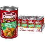 Campbell's Chunky Healthy Request Roasted Chicken with Country Vegetables Soup, 18.6 Ounce (Pack of 12)
