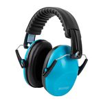 BOLIFIER Kids Ear Defenders,Children Safety Earmuffs Ear Protectors Noise Reduction Headphone Ear Protection Earmuffs for Boys, Girls, Toddlers Age 3-16 Year Old - 26dB SNR (Blue Sky)