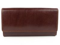 Quality LADIES Italian LEATHER PURSE/Wallet by Visconti; Monza Collection Gift Boxed (Brown)