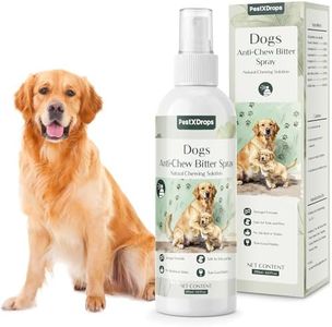 PestXDrops Dog Bitter Deterrent Spray for Furniture, Dog No Chew Spray to Stop Dogs & Puppies from Chewing, Biting, Licking, Peeing, Natural Dog Repellent Spray & Behavior Corrector,200ml