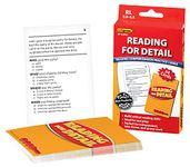 Edupress EP-3061 Comprehension Practice Cards, Reading for Detail, Red Level Educational, 4-3/4" x 7"