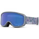 Giro Womens Moxie Ski/Snow Goggles - Grey Botanical - Grey Cobalt/Yellow Lens