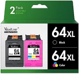 Valuetoner Remanufactured Ink Cartridge Replacement for HP 64XL Ink Cartridge Combo Pack 64 XL for Envy Photo 7855 7858 7800 7100 7155 6255 7164 Inspire 7255e 7955e 7958e 7900e Tango (Black, Color)