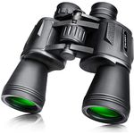 10x50 Binoculars for Adults - High Power, Professional HD Binoculars. Very Powerful for Long Range Views and Big Objectives for Clarity. Great for Astronomy, Hunting & Outdoor. Includes Case and Strap