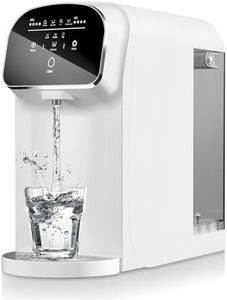 Aigerri UV Reverse Osmosis Water Filter Countertop System, 5-Stage RO Filtration System, No Plumbing Required, 5:1 High Efficiency Water Saving, Compact Reverse Osmosis Purifier for Home, Kitchen