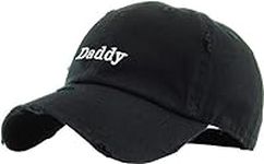 KBSV-083V BLK Daddy Dad Hat Basebal