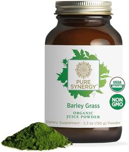 The Synergy Company Pure Organics Barley Grass Juice Powder 150 Grams 100% Certified Organic