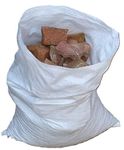 50 x **New** Double Stitched Woven Polypropylene *Heavy Duty* White Rubble Builder Sand Sacks Bags. Size : 50 cm x 75cm / (Pack of 50 Bags) EQUIP247UK