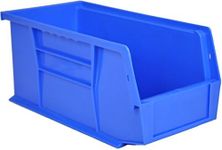 Pack of 20 x Rhino Tuff Bin30 Blue Plastic Storage Parts Bins - Stacking Component Box Ideal for Garage Workshop or Warehouse Picking Bin