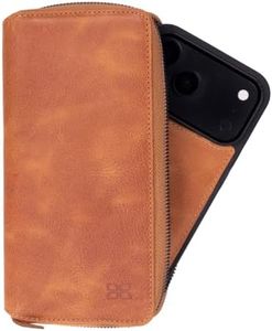 Zippered Wallet Case for iPhone 18/17 Pro MAX, RFID Protected 6 Card Slots