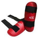 AXG Quality PU Taekwondo MMA Arm Guard (1 Pair) (Medium)