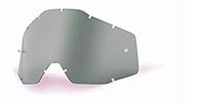 1 100% Goggle Replacement Lens - Racecraft, Accuri, Strata Compatible (Anti-Fog-Smoke)