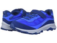 Merrell Kids Boys Moab Speed Low A/C WTRPF Hiking Shoe, Blue, 4.5 M US