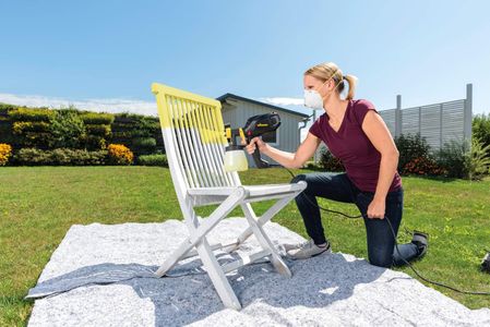 WAGNER W 575 FLEXiO Electric Paint Sprayer – 630W, 1300ml, Black, Interior/Exterior