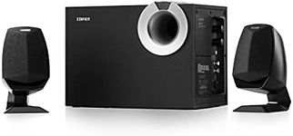 Edifier M201BT Multimedia Computer Speaker System with Subwoofer, Full Range Audio, 68 Watts Peak Power, Strong Bass, Bluetooth 5.0 & Aux Inputs, PC/TV/Smartphone/Tablet/Music Player