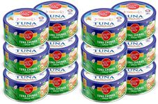 Golden Prize Tuna Chunks in Olive Oil, 185g (Pack of 12)