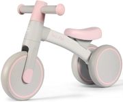 LOL-FUN Baby Balance Bike 1 Year Old, Toys for One Year Old Girls and Baby Boys, Baby First Birthday Gifts for 12-18 Month Baby Toy Grey