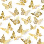 SAOROPEB 3D Butterfly Wall Decor 48