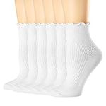 Mcool Mary Women's Ruffle Socks,Cas