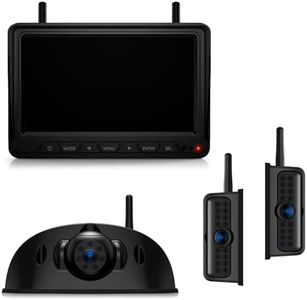 Fookoo 1080P Wireless RV Backup Camera System