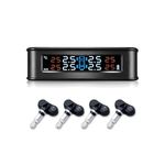 Skyshop® Solar M200 Prime TPMS Internal USB/Solar TPMS (Car Tyre Pressure Monitoring System) Tire Pressure & Temperature Display